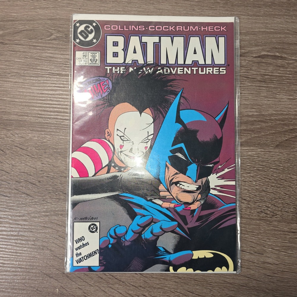 DC Comics Batman 412 Oct 1987 The New Adventures 1st Appearance The Mime